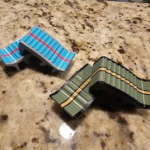 Payload Audio standard latch pairs in custom multicolor finishes